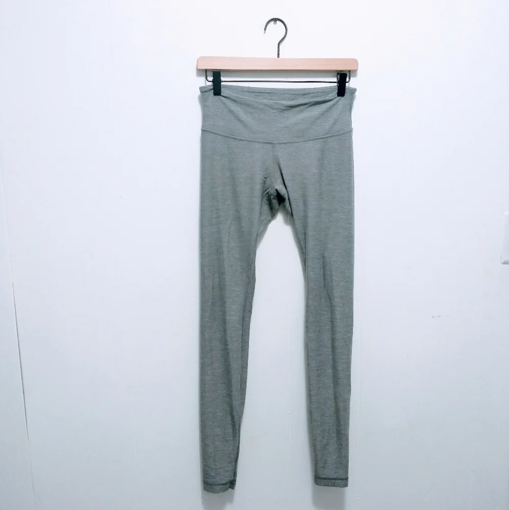 Lululemon grey Wunder under leggings